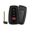 Κέλυφος Κλειδιού Αυτοκινήτου Smartkey Toyota με 4 Κουμπιά TOY48