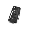 Κέλυφος Κλειδιού Αυτοκινήτου Toyota με 2 Κουμπιά Αναδιπλούμενο με Υποδοχή για Μεγάλη Μπαταρία-TOY48