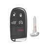 Κέλυφος Κλειδιού κλειδιού αυτοκινήτου για Fiat / Chrysler / Jeep / Dodge με 4 κουμπιά