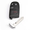 Κέλυφος Κλειδιού κλειδιού αυτοκινήτου για Fiat / Chrysler / Jeep / Dodge με 4 κουμπιά