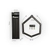 Κλειδαριά Ποδηλάτου Αναδιπλούμενη | MasterLock 8335EURDPRO με Κλειδί Ασφαλείας