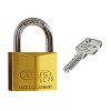 Λουκέτα EC75 Abus Κοντόλαιμα Ορειχάλκινα
