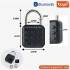 Λουκέτο Bluetooth D10-BT Με Κωδικό | Κοντόλαιμο