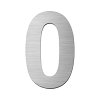Πινακίδα Σήμανσης Αριθμός ''0'' Σε Ασημί Χρώμα |(ABS)