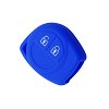 Θήκη Σιλικόνης Fiat/Suzuki με 2 Κουμπιά μπλε