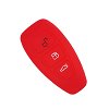 Θήκη Σιλικόνης κλειδιού Ford με 3 Κουμπιά κόκκινη