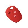 Θήκη Σιλικόνης Renault/Dacia με 3 Κουμπιά κόκκινη