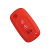 Θήκη Σιλικόνης Renault/Smart με 3 Κουμπιά κόκκινη