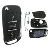 Τηλεχειριστήριο Citroen C4-C6 με 3 Κουμπιά Αναδιπλούμενο