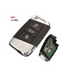 Τηλεχειριστήριο Megamos AES MQB Chip (KEYLESS) τύπου Group Vag με 3 κουμπιά και λάμα HU162 (PASSAT B8)