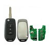 Τηλεχειριστήριο τύπου Renault (PCF7961M HITAG AES CHIP) με λάμα VA2 και 3 κουμπιά